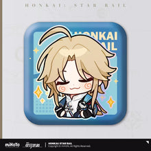 Load image into Gallery viewer, Honkai: Star Rail Pom Pom Exhibition Hall Themed Square Badge
