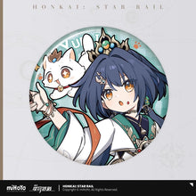 Load image into Gallery viewer, Honkai: Star Rail Tiny Cat Themed Character Badge Preorder