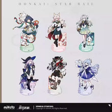 Load image into Gallery viewer, Honkai: Star Rail Tiny Cat Themed Acrylic Character Stand Preorder