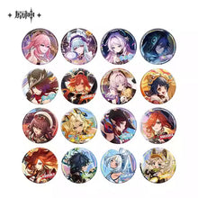 Load image into Gallery viewer, Genshin Impact Genshin Themed Character Badge Preorder