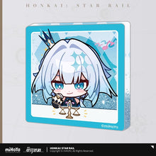 Load image into Gallery viewer, Honkai: Star Rail Pom-Pom Exhibition Hall Themed Quicksand Fridge Magnet Preorder