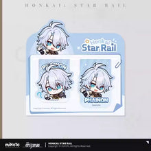 Load image into Gallery viewer, Honkai: Star Rail Pom-Pom Exhibition Hall Themed Soft Magnetic Bookmark Preorder