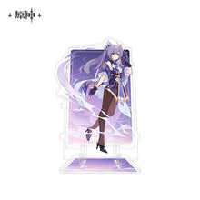 Load image into Gallery viewer, Genshin Impact Genius Invokation TCG Themed Acrylic Phone Holder Preorder