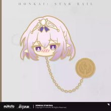 Load image into Gallery viewer, Honkai: Star Rail Pom-Pom Exhibition Hall Themed Metal Badge Preorder