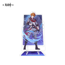 Load image into Gallery viewer, Genshin Impact Genius Invokation TCG Themed Acrylic Phone Holder Preorder