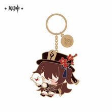 Load image into Gallery viewer, Genshin Impact Metal Keychain Multiple Characters