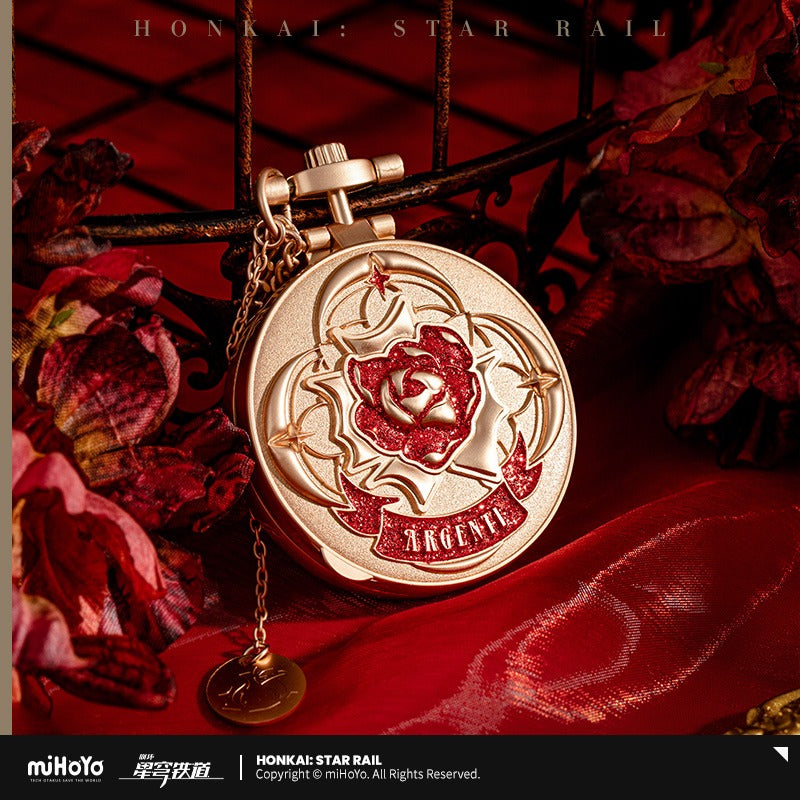 Honkai: Star Rail Argenti The Most Beautiful of All Faux Pocket Watch Mirror