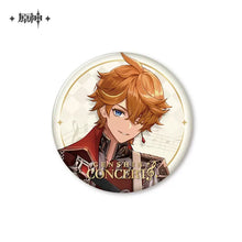 Load image into Gallery viewer, Genshin Impact Melodies of an Endless Journey Concert Themed Character Badge Preorder
