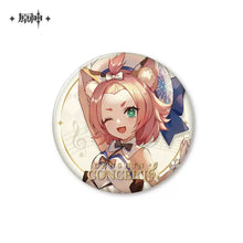 Load image into Gallery viewer, Genshin Impact Melodies of an Endless Journey Concert Themed Character Badge Preorder

