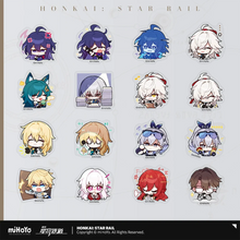 Load image into Gallery viewer, Honkai: Star Rail Pom Pom Exhibition Hall Themed Sticker Pack
