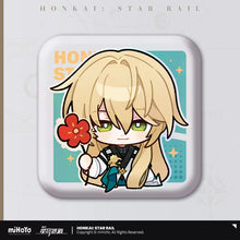 Load image into Gallery viewer, Honkai: Star Rail Pom Pom Exhibition Hall Themed Square Badge
