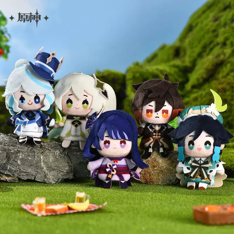 Genshin Impact Carnival Gathering Series Archon Finger Puppet Plush Keychain Preorder