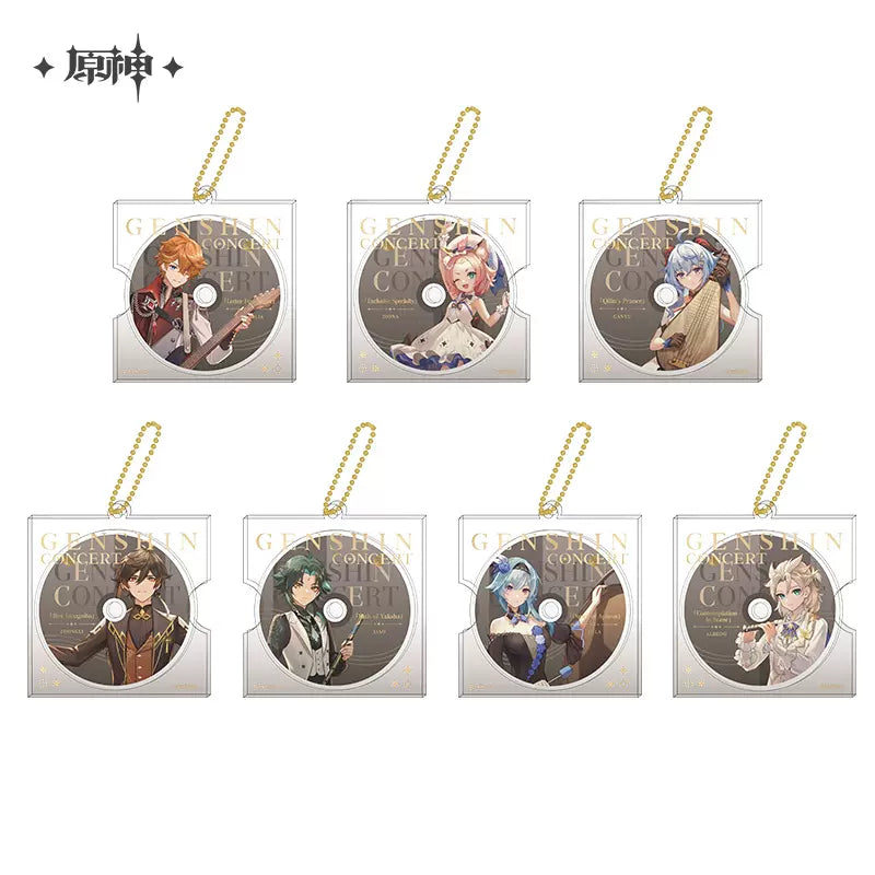 Genshin Impact Melodies of an Endless Journey Concert Themed Character Keychain Preorder
