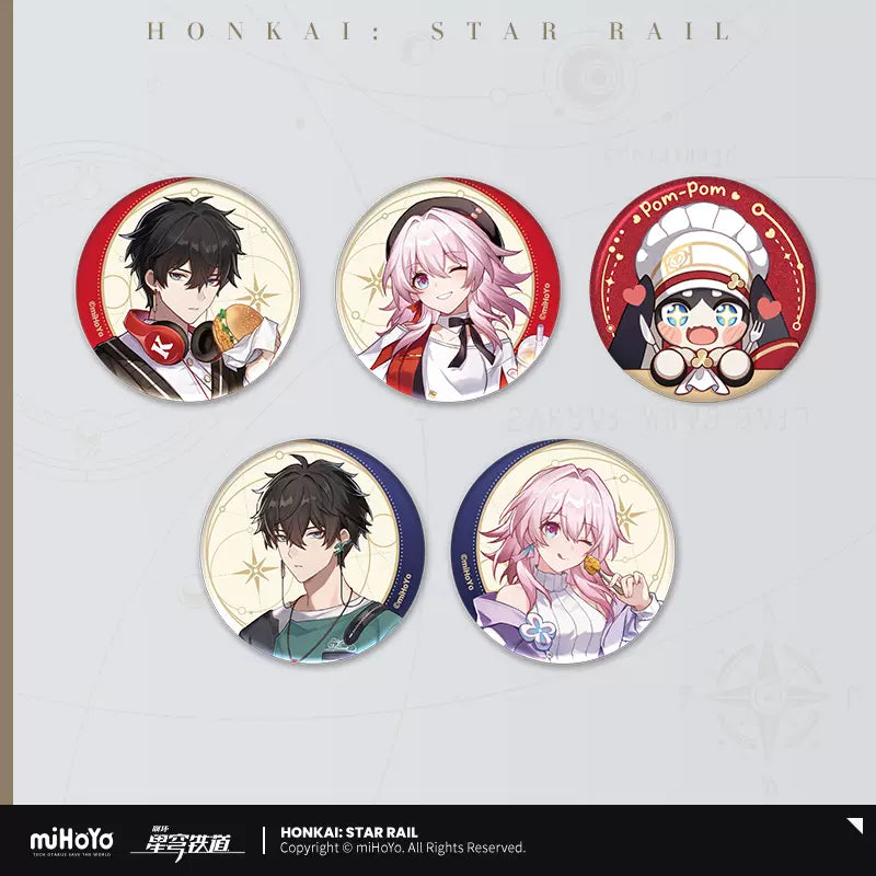 Honkai: Star Rail x KFC Collab Time To Feast Badge Preorder