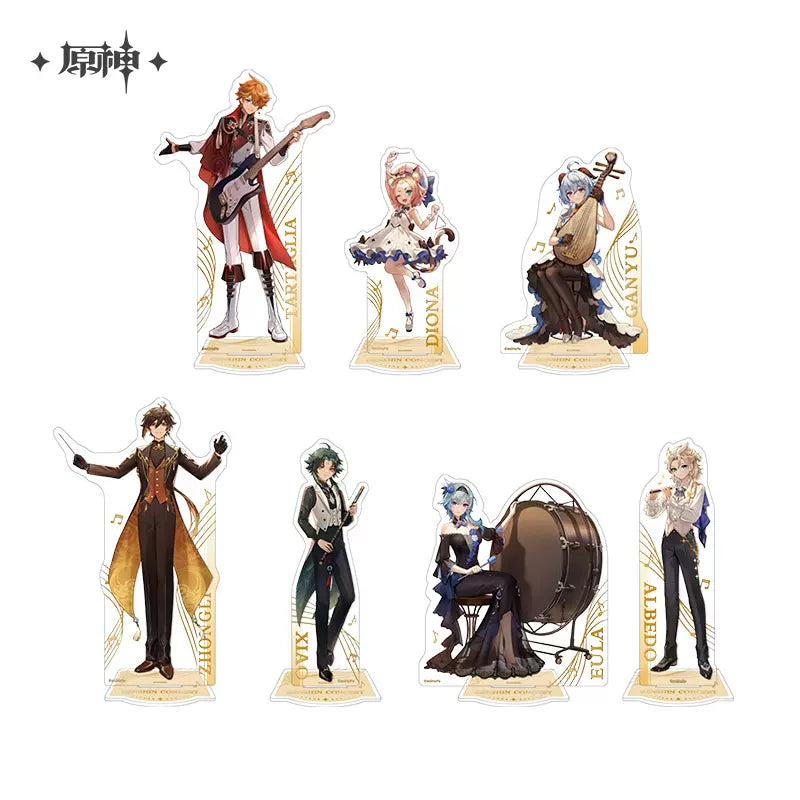 Genshin Impact Melodies of an Endless Journey 2023 Concert Themed Acrylic Character Stand