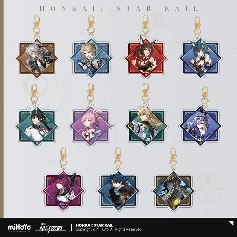 Honkai: Star Rail Interstellar Journey Keychain Preorder