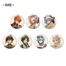 Load image into Gallery viewer, Genshin Impact Melodies of an Endless Journey Concert Themed Character Badge Preorder
