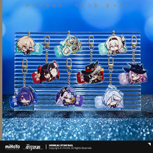 Load image into Gallery viewer, Honkai: Star Rail Pom Pom Exhibition Hall Themed Acrylic Keychain
