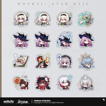 Load image into Gallery viewer, Honkai: Star Rail Pom Pom Exhibition Hall Themed Sticker Pack
