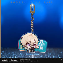 Load image into Gallery viewer, Honkai: Star Rail Pom Pom Exhibition Hall Themed Acrylic Keychain
