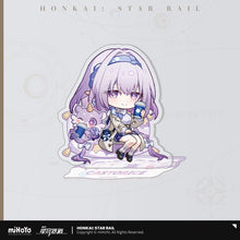 Load image into Gallery viewer, Honkai: Star Rail Train Travel Themed Acrylic Standee Preorder
