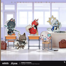 Load image into Gallery viewer, Honkai: Star Rail Fluffy Across the Blue Themed Mini Acrylic Stand Preorder
