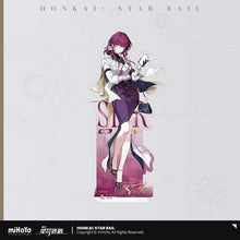 Load image into Gallery viewer, Honkai: Star Rail Train Travel Journal Themed Acrylic Character Stand Preorder
