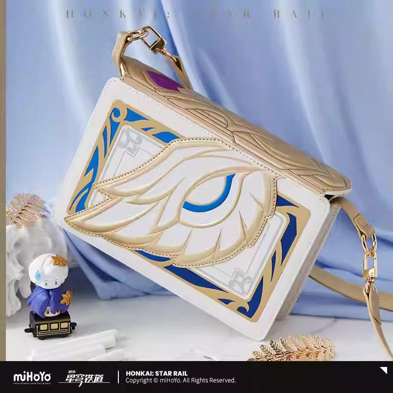 Honkai: Star Rail Dr. Ratio Themed Book Shoulder Bag