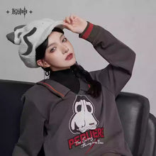 Load image into Gallery viewer, Genshin Impact Arlecchino Themed Plush Beret Preorder
