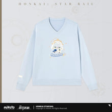 Load image into Gallery viewer, Honkai: Star Rail Fluffy Across the Blue Themed Jumper Preorder
