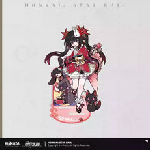 Load image into Gallery viewer, Honkai: Star Rail Tiny Cat Themed Acrylic Character Stand Preorder

