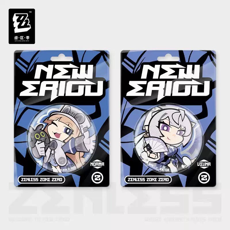Zenless Zone Zero New Eridu Themed External Strategy Department Chibi Character Badge Preorder