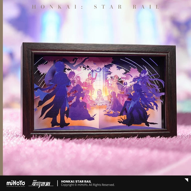 Honkai: Star Rail  Memories Of Travelling With You Themed Paper Sculpture Lamp Preorder
