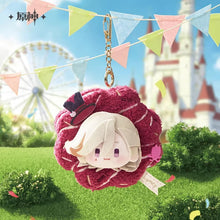 Load image into Gallery viewer, Genshin Impact Spring Blossom Tales Themed Floral Wreath Plush Keychain Preorder
