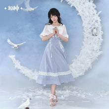 Load image into Gallery viewer, Genshin Impact Columbina Themed Dress Preorder
