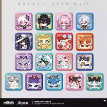 Load image into Gallery viewer, Honkai: Star Rail Pom Pom Exhibition Hall Themed Square Badge
