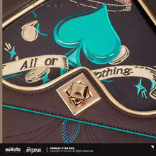 Load image into Gallery viewer, Honkai: Star Rail Aventurine Themed Messenger Bag Preorder
