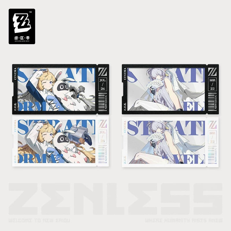 Zenless Zone Zero External Strategy Department Cinema Themed Collector Character Card Set Preorder