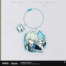 Load image into Gallery viewer, Honkai: Star Rail Tiny Cat Themed Acrylic Character Keychain Preorder
