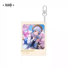 Load image into Gallery viewer, Genshin Impact Destined Day Themed Acrylic Character Keychain Preorder
