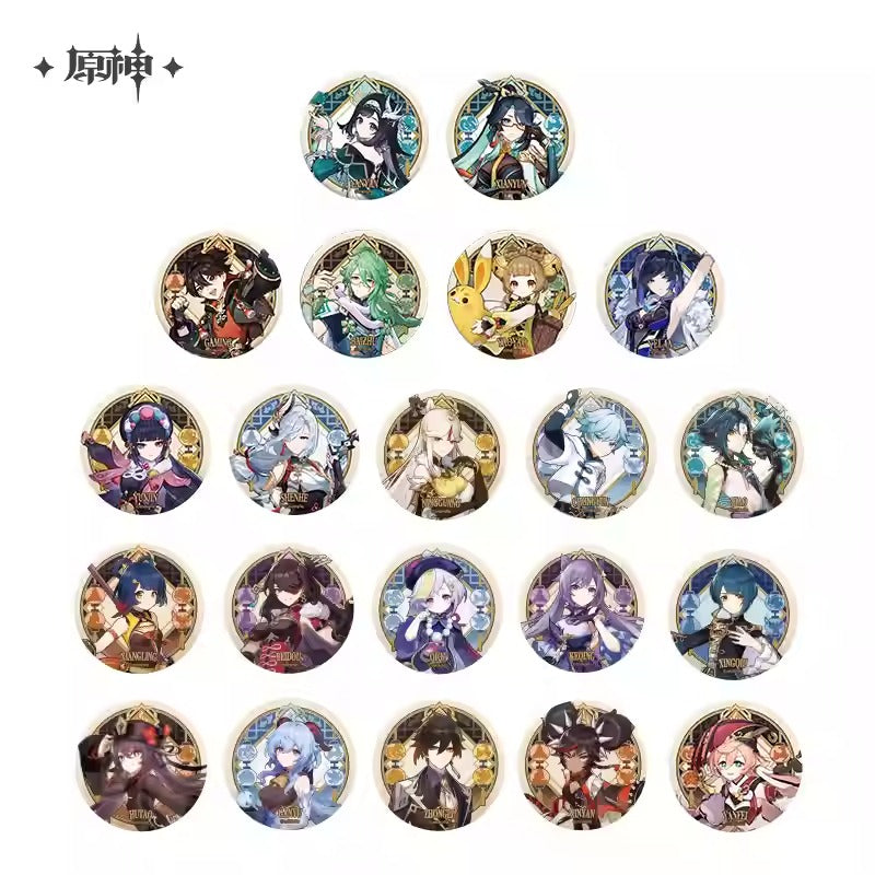 Genshin Impact Liyue Badges