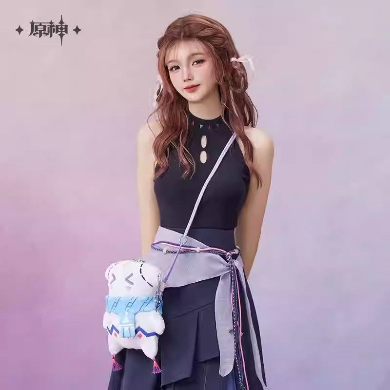 Genshin Impact Citlali Themed Plush Multi-Purpose Crossbody Bag Preorder