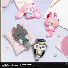 Load image into Gallery viewer, Honkai: Star Rail Fluffy Across the Blue Themed Plush Keychain Preorder
