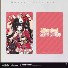 Load image into Gallery viewer, Honkai: Star Rail Tiny Cat Themed Laser Collectible Character Ticket Preorder
