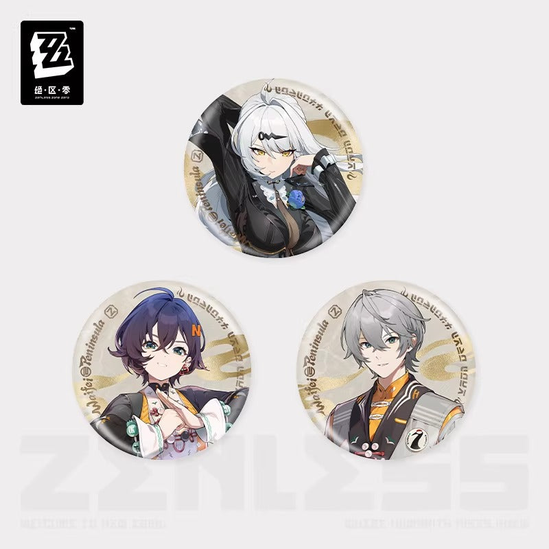 Zenless Zone Zero New Eridu Fashion Themed Badge Vol. 2 Preorder