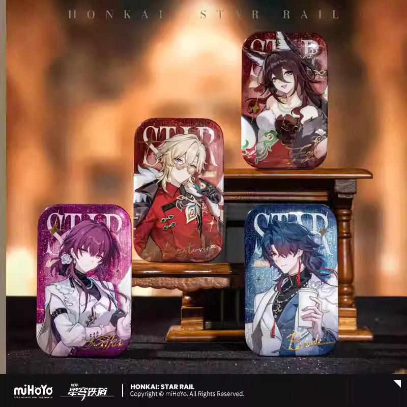 Honkai: Star Rail Train Travel Journal Themed Badge Preorder