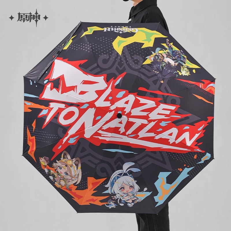 Genshin Impact Blaze to Natlan Folding Umbrella Preorder