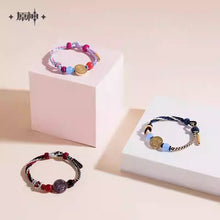 Load image into Gallery viewer, Genshin Impact Braided Bead Character Bracelet Preorder
