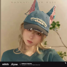 Load image into Gallery viewer, Honkai: Star Rail Fluffy Across the Blue Themed Woof Woof Dan Baseball Cap Preorder
