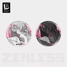 Load image into Gallery viewer, Zenless Zone Zero Covenant of Dayat Cinema Themed Reflective Character Badge Preorder
